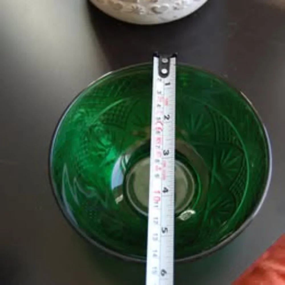 Green Dish Bowl Accent Home Decor